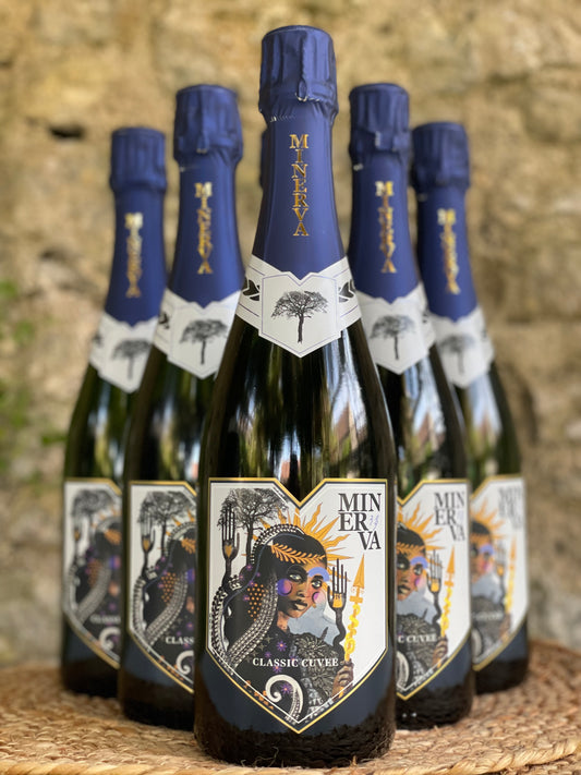 🍾 Minerva Sparkling Wine 2019 Vintage – Limited Edition Case (6 Bottles) 🍾